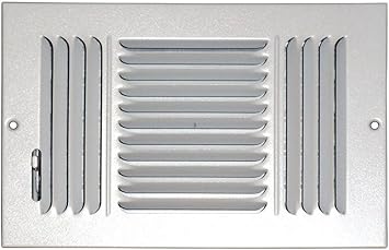 Speedi Grille Sg 810 Cw3 8 Inch By 10 Inch White Ceiling Sidewall