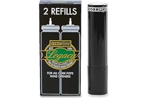 Cork Pops Refill Cartridges, 2-Pack
