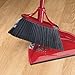 O-Cedar Dual-Action Angler Broom with Dust Pan