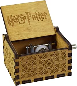 GuangTouL Hedwigs temática Harry Potter caja de música de ...