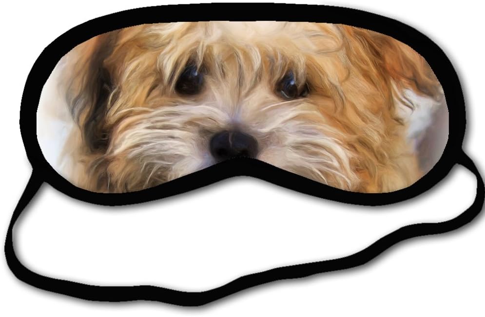 Personalized Sleeping Mask with Dog Painting Comfortable