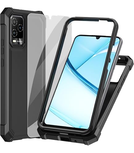 Amazon.com: for BLU View 5 Phone Case,BLU View 5 (B160V) Case w/[Built-in  Screen Protector] Dual Layer Shockproof [Military-Grade][Full-Body]  Protective Cover for Teen Women Man Red Black Marble : Cell Phones &  Accessories