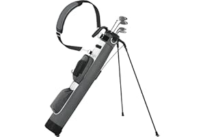 Sturdum Golf Lightweight Stand Bag, Portable Golf Carry Bag with Insulated Cooler Pocket, Easy to Carry and Ideal for Driving Range, Pitch n Putt, Par 3, Executive Courses