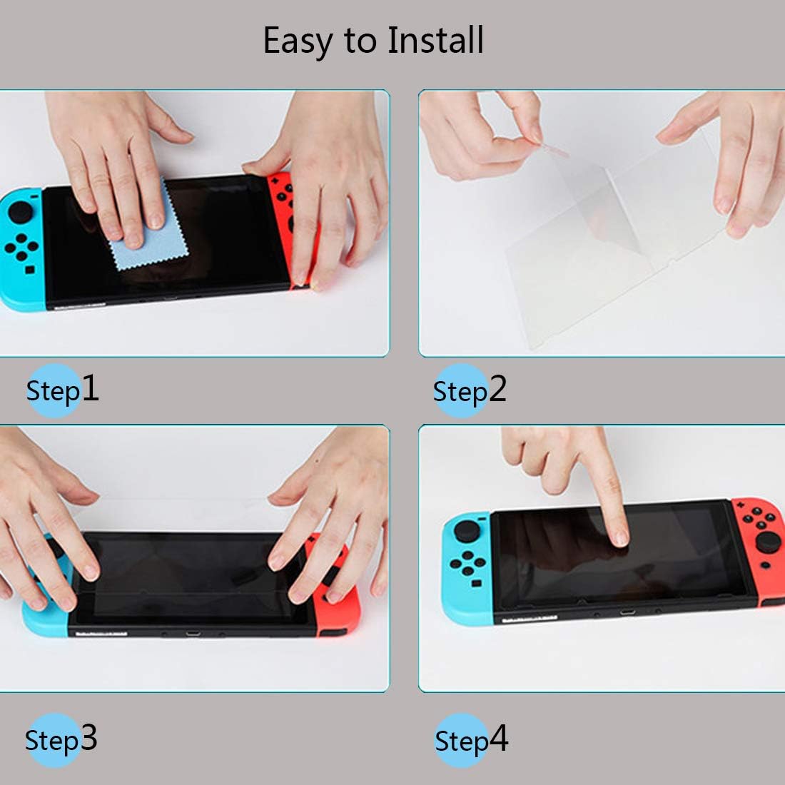 Switch Screen Protector, Timorn Switch Protective Screen, Anti-Scratch Tempered Glass Screen Protector for for switch (2 pack)