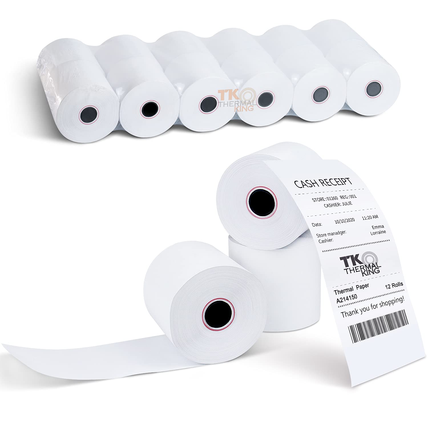 TK Thermal King, (12 Rolls) 2 1/4