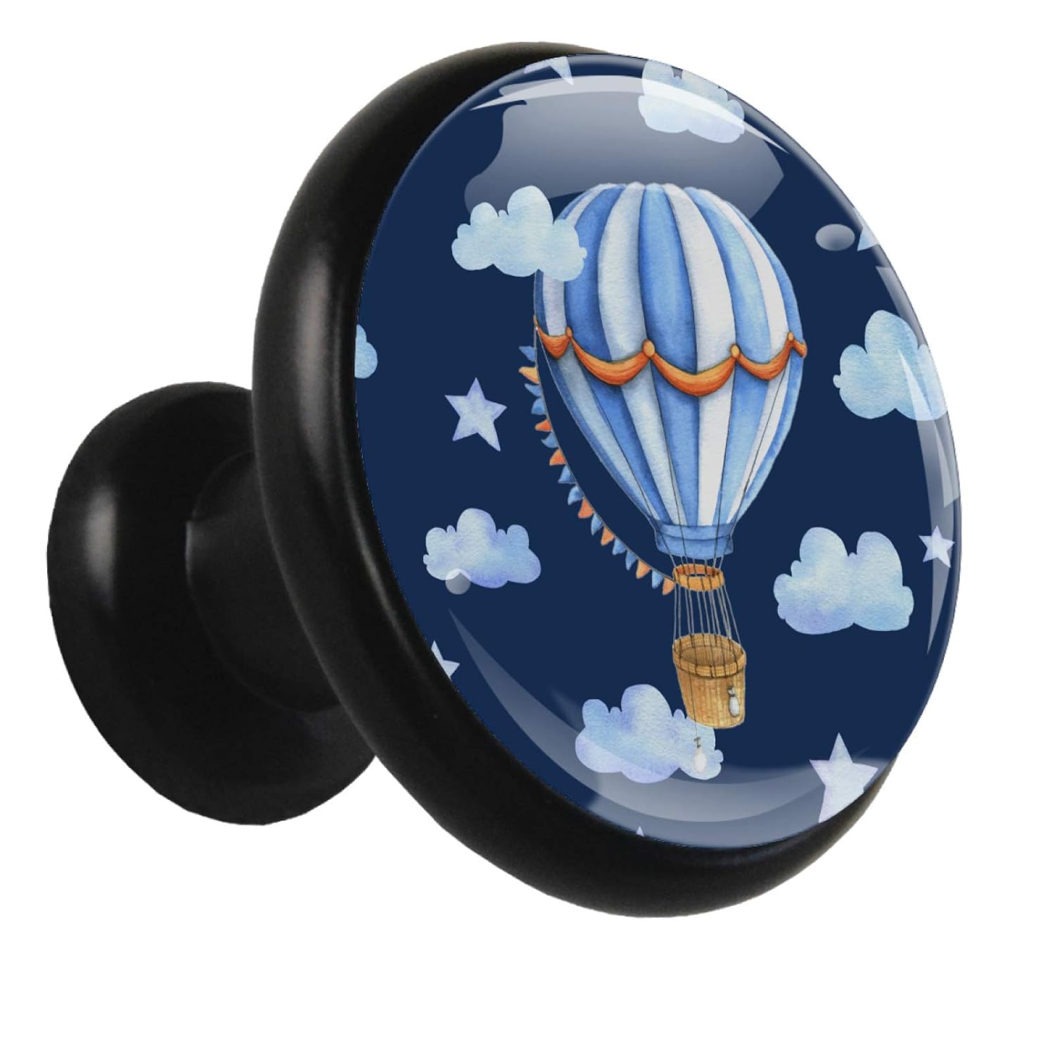 Schreibtischknöpfe Cartoon Heißluftballon Schrankknöpfe und Griffe