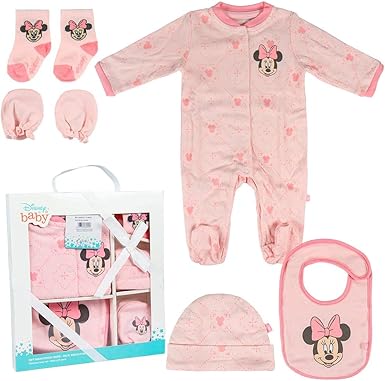 1 A 3 Mois Bebe Garcon Minnie Mouse Coffret Cadeau Rose Ensembles Bebe Fille 0 24m Dwteam In