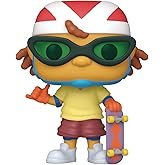 POP TV: Nick Rewind - Rocket Power, Otto Rocket Funko Vinyl Figure (Bundled with Compatible Box Protector Case), Multicolored, 3.75 inches