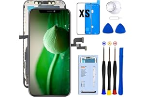 SIMDOG for iPhone 10s Xs Screen Replacement LCD 5.8”, 3D Touch Screen Display Digitizer Repair Kits iPhone Xs Privacy Screen Protector Assembly with Repair Tools for A1920/A2097/A2098/A2099/A2100