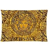 Custom Versace Decorative Cotton Zippered Pillow Cases 20x30 (Twin sides)