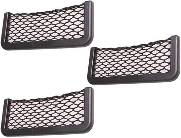 Amazon 車載収納ポケット 車載収納ケース小物入れ 収納ネットバッグ カー収納 3点セット ポケット ケース カバー 車 バイク