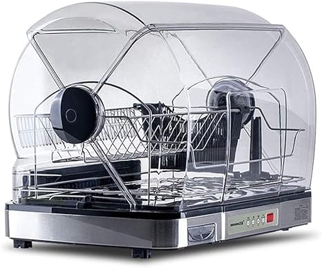 Amazon Co Jp 消毒ディッシュラック 滅菌器乾燥 キッチン用家庭用ダブルステンレス収納ボックス大容量食器乾燥機 ホーム キッチン