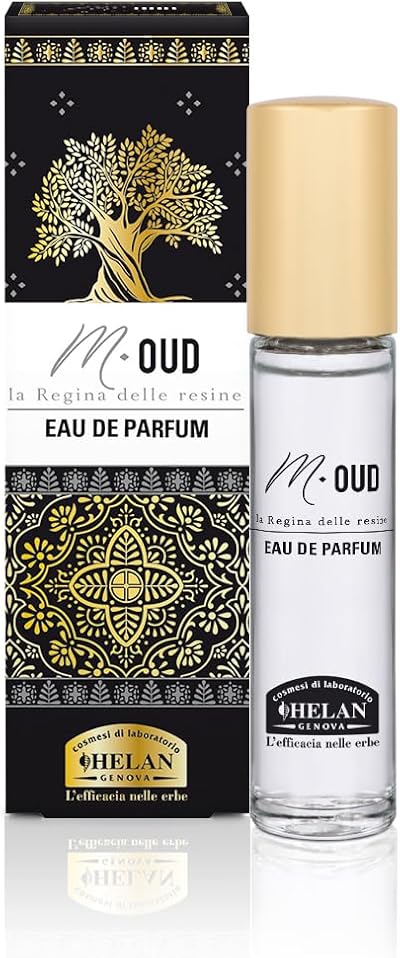 Helan M Oud Men's Perfume EDP 10ml Cloves Cinnamon Tobacco Fragrance Made Italy