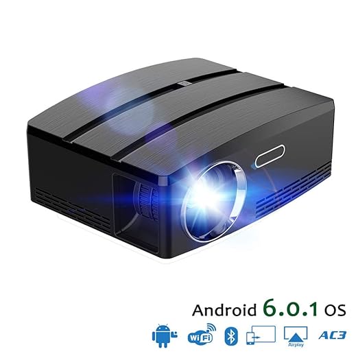 YSCCSY Proyector Android para Full HD 1080p con Android 6.1 SO ...