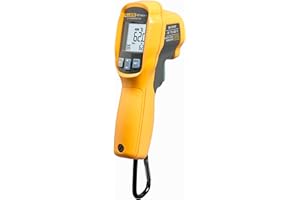 Fluke 62 Max Plus Infrared Thermometer, AA Battery,-20 to Plus 1202 Degree F Range