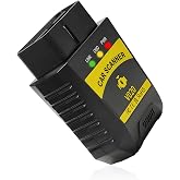 Rdxcv Bluetooth OBD2 Scanner, Wireless Auto Diagnostic Scan Tool Code Reader, OBDII Scanner with Exclusive App to Clear/Reset Vehicle Engine Error Code Fits Most Vehicles