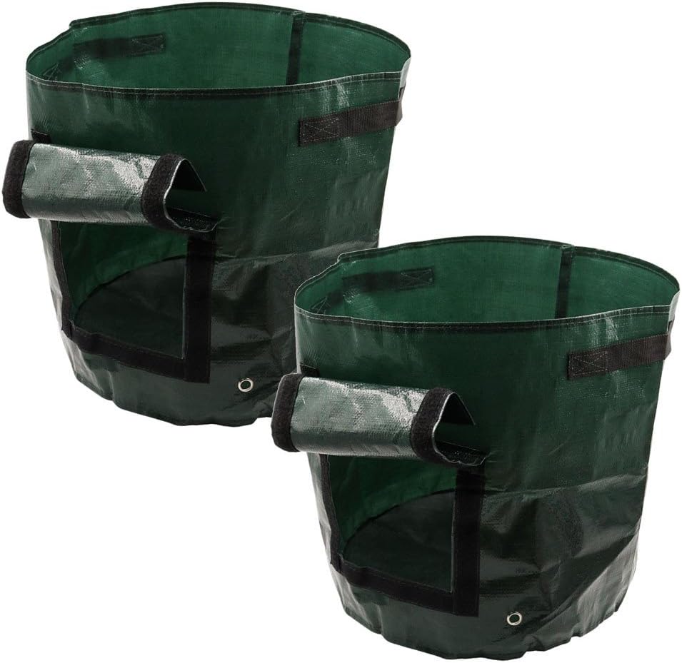 Tefamore Maceta Textil no Tejido Patatas Sacos para Plantas con ...