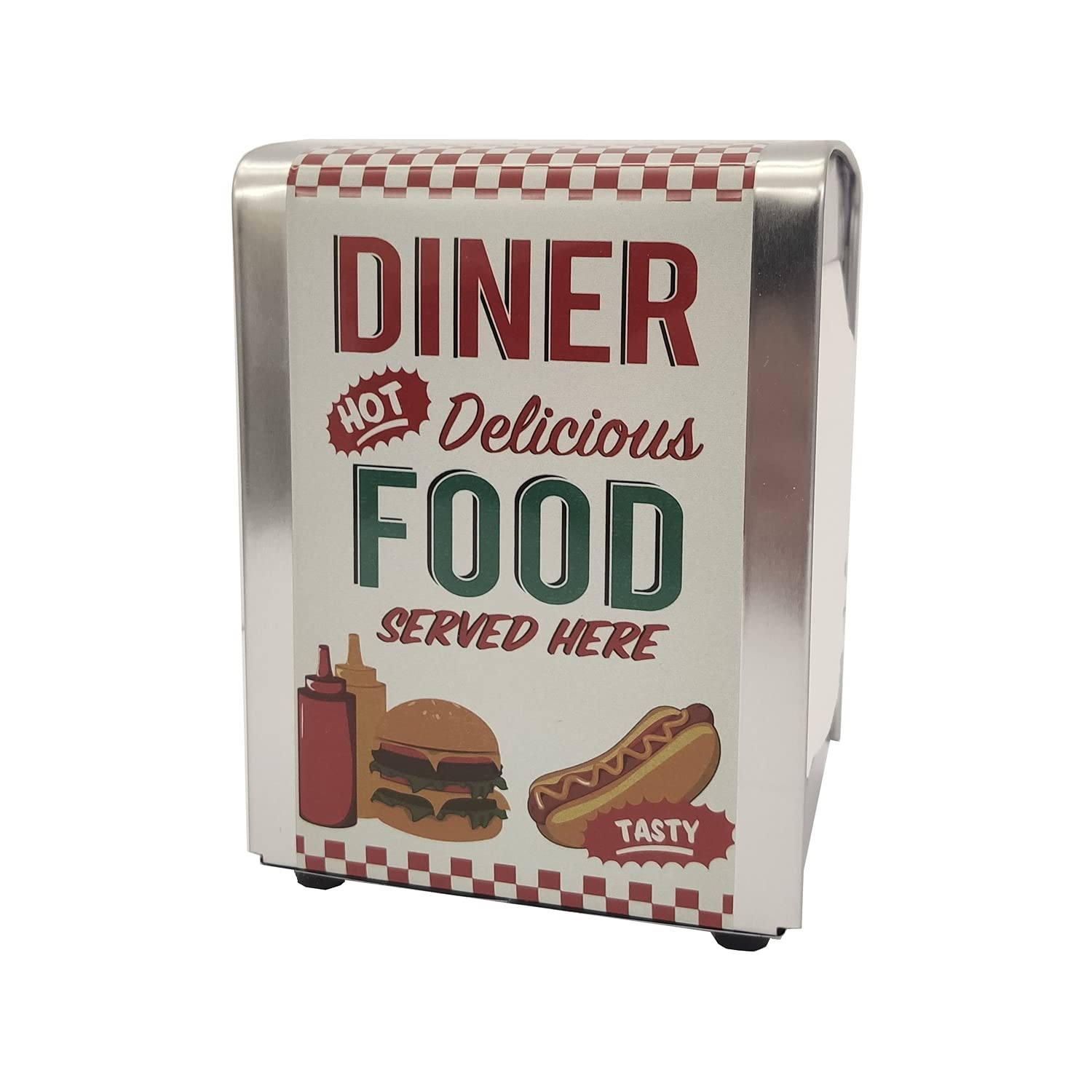 OOTB 71/3220 Metal Napkin Dispenser Diner