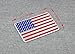 Generic Car Racing Sports US USA American Flag Oblong Emblem Badge Decal Sticker