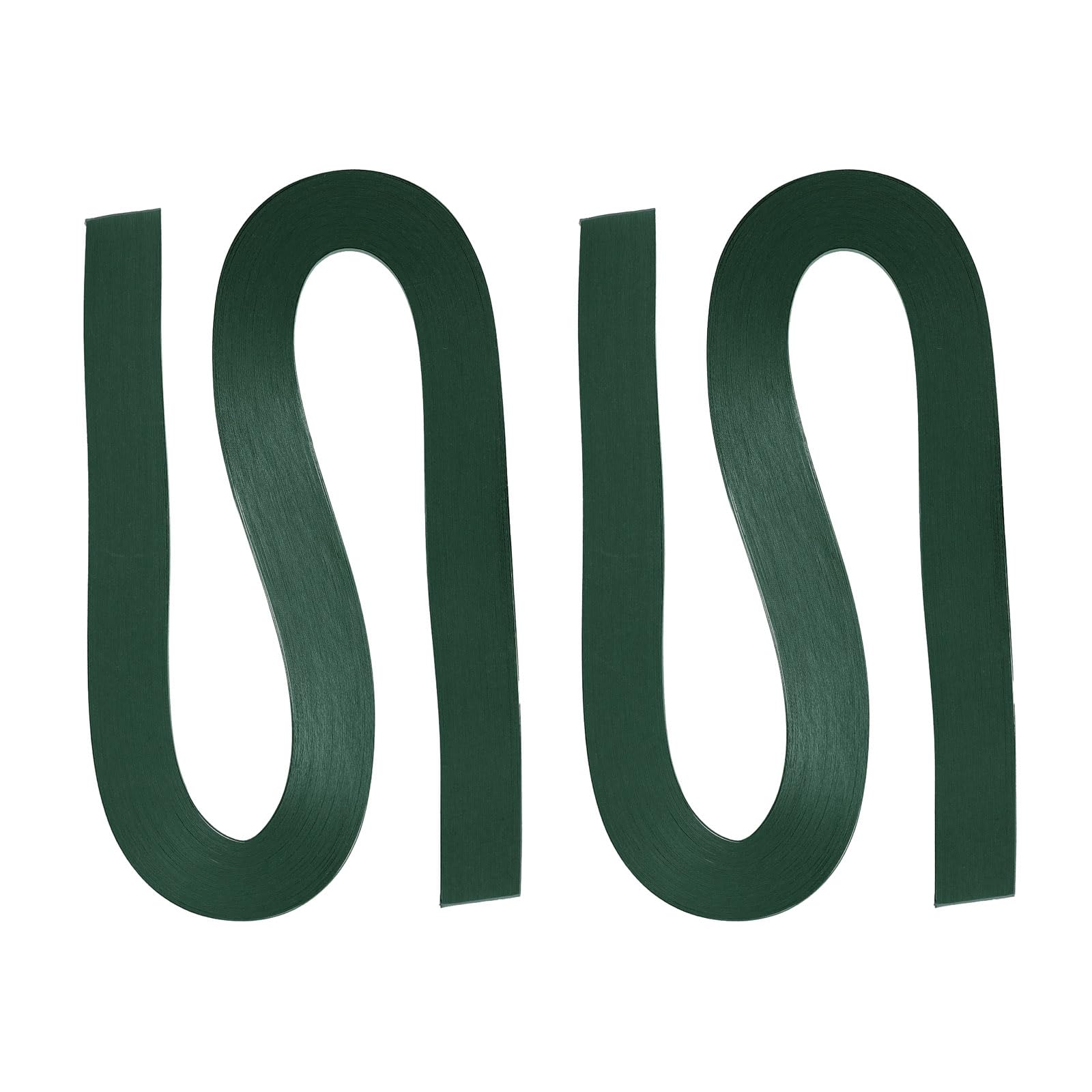 PATIKIL 240pcs Quilling Strips Paper 3mm(1/8") 54cm Origami Paper Quilling Strip for Art DIY Hand Craft Christmas, Blackish Green