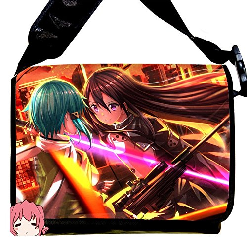 MiracleL Sword Art Online Anime Cosplay Canvas Backpack Messenger Shoulder Bag