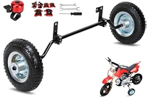 EOPOAYI Dirt Bike Training Wheels 50cc with Bell Replacement for Razor MX350 MX400 MX500 MX125 Dirt Rocket CRF50 XR50 CRF50F PW50 PW80 TTR50 SYX Moto X-pro JR50 SSR SX50 Mini Pit Bike Motorcycle Parts
