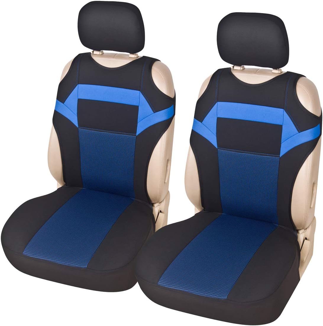 Best black and blue front seat covers