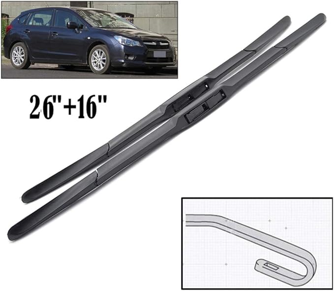 ASDHASXC Wiper Front Hybrid Wiper Blades,for Subaru Impreza