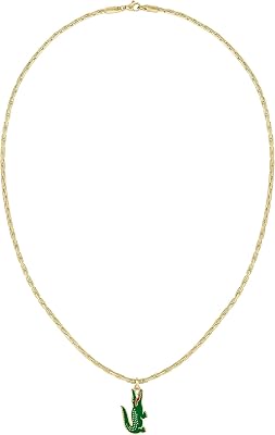 Collar de Cadena para Hombre Colección ARTHOR en Oro Amarillo con un Charm en forma de Cocodrilo - 2040229
