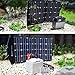 ACOPOWER 12V 70 Watt Foldable Solar Panel Kit; Portable Solar Charger Suitcase of 2x35W Monocrystalline Module & 5A Charge Controller for RV, Boats, Camping; w USB 5V Output as Phone Charger