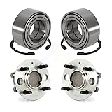 Front Rear Wheel Bearing And Hub Assembly Kit For