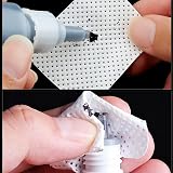 kuou 600 Pcs Lint Free Wipes 5x5cm for Nails Gel Polish Remover Pads view 6
