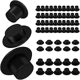 JOINPAYA 60pcs Mini Snowman Hats for Dollhouse Crafts & DIY Projects view 9