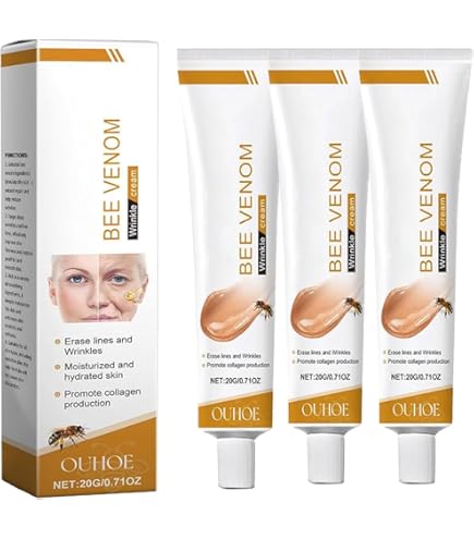 Amazon.com : ZXZTSM Botox Bee Venom Wrinkle Removal Cream, Natural