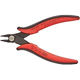 Hakko CHP-170 Micro Soft Wire Cutter, 1.5mm Stand-off, Flush Cut, 2.5mm Hardened Carbon Steel Construction, 21-Degree Angled Jaw, 8mm Jaw Length, 16 Gauge Maximum Cutting Capacity (2 Pack)