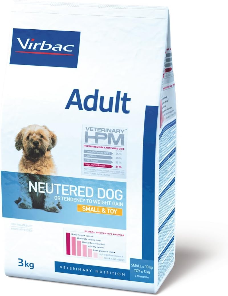 Veterinary Hpm Virbac Hpm Dog Adult Neutered Small Toy 3Kg Virbac 00340 3000 g