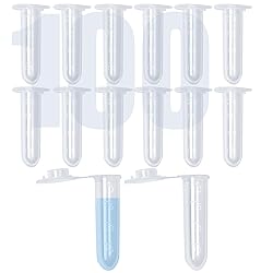 100Pcs 2ml Centrifuge Tubes with Snap Cap, Small