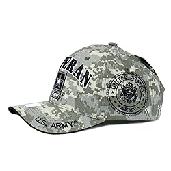 US Army Veteran Hat Army Military Official Licensed