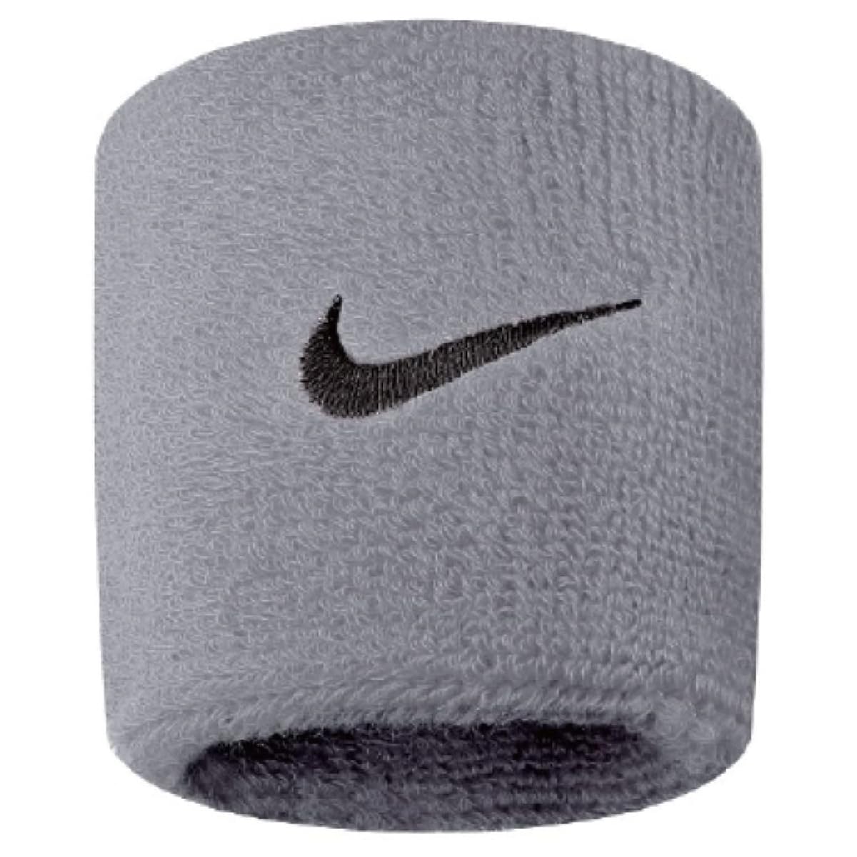 Nike Unisex's Swoosh Sweatband, Grey Heather/Black, One Size