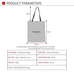 Coloranimal Big Shopping Bag for Women Ladies