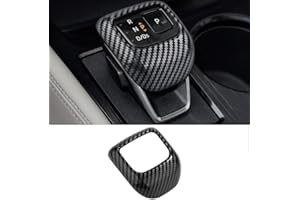 XITER Gear Shift Knob Cover for Nissan Rogue 2021-2026 Interior Accessories Shift Knob Cover Trim,Not for Rogue Sport,Carbon Fiber