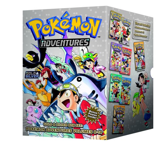 Pokemon Adventures Gold & Silver Box Set (set includes Vol. 8-14) (Pokémon)