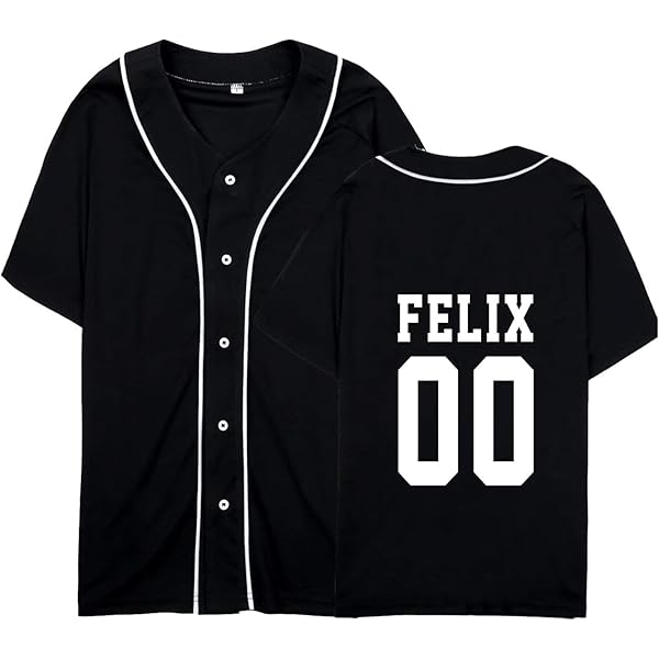 Amazon.com: SKZ Baseball Jersey Skz Felix Bangchan Hyunjin Lee