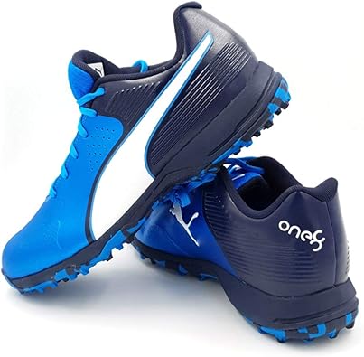 puma blue cricket shoes