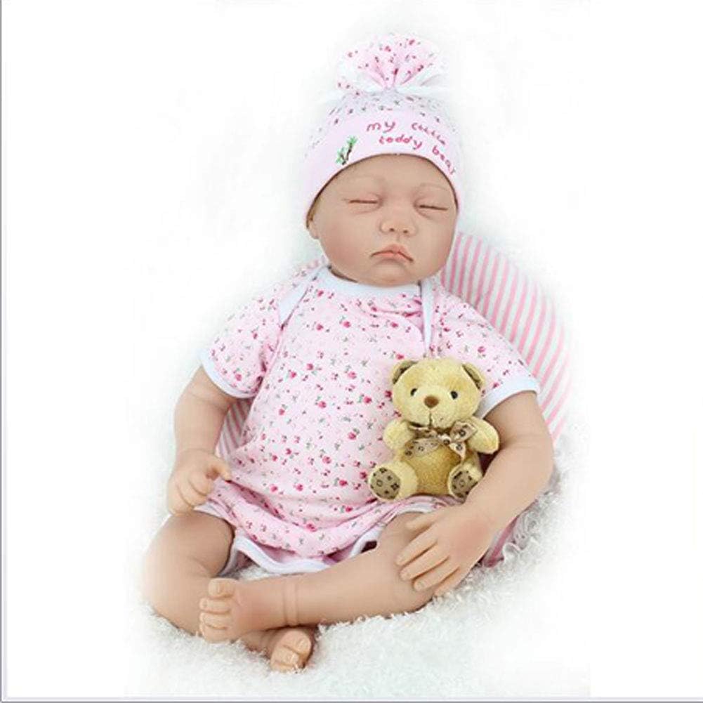 Prezzo Mr.LQ Addestramento di Prima Infanzia Addormentato di Bambino rinato Che Gioca con i Giocattoli dei Bambini 22 Pollici 55 cm,Rosa,55cm Offerte
