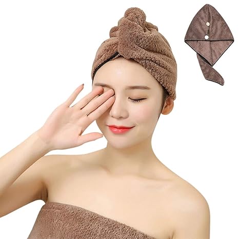 Buy Super Absorbent Hair Drying Turban Towel For Different