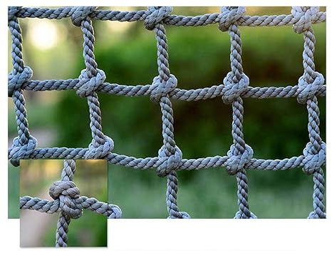 Child Safety Net Kids Balcony Net Protection Fence Decor Climbing Woven Rope Truck Cargo Trailer Netting Net Mesh Nets For Cats Outdoor Patios Railings Stairs Playground Children Indoor Ceiling 4 Outdoor Recreation Rope