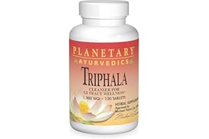 PLANETARY HERBALS Planetary Ayurvedics Triphala 1000mg - 120 Tablets