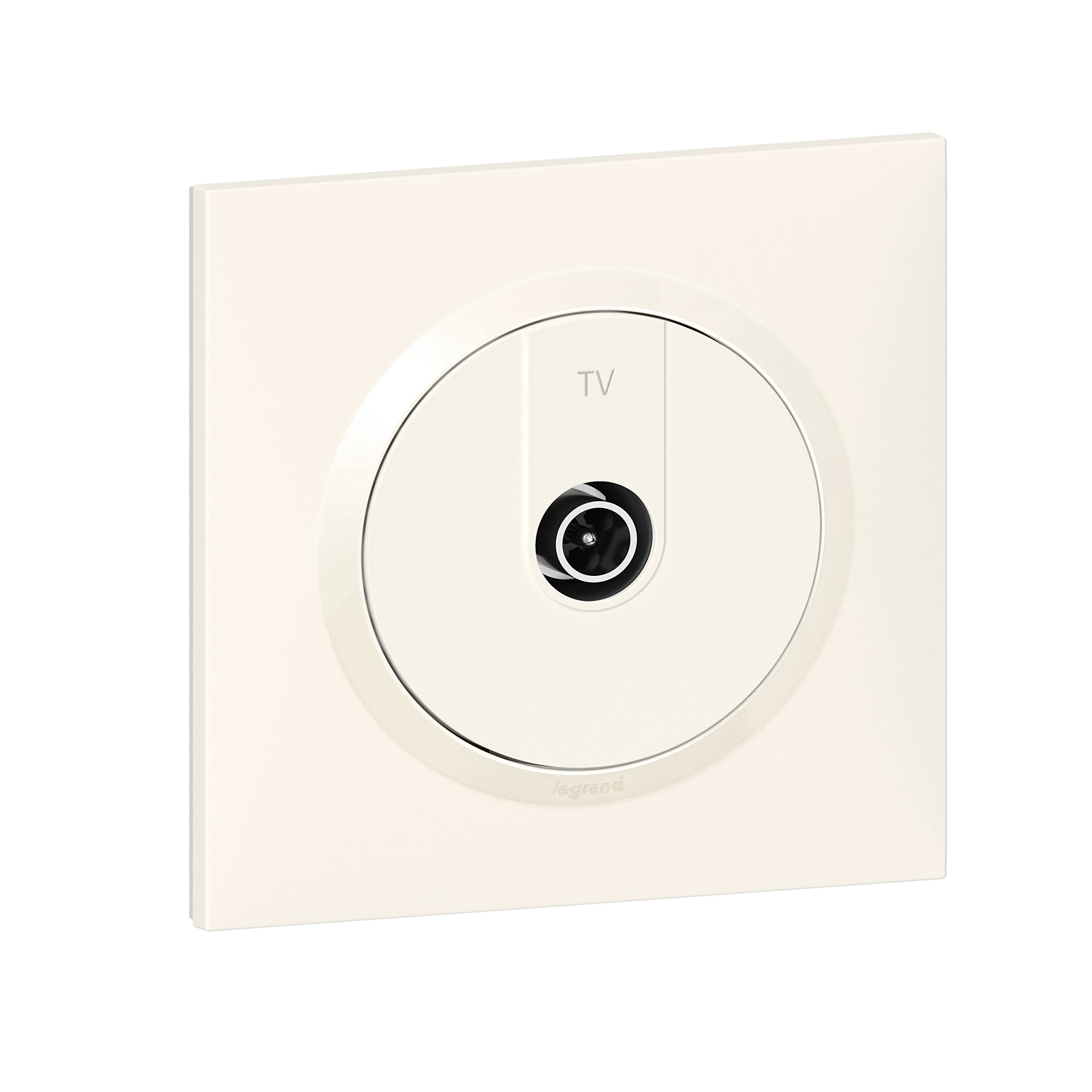 Legrand LEG95017 BLC CPT Dooxie Single TV Socket Complete White