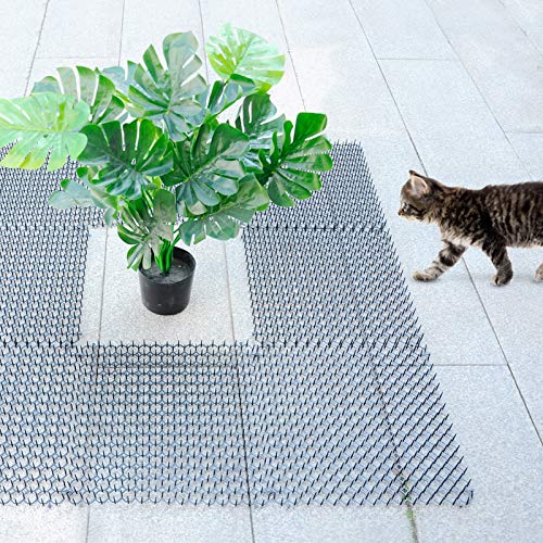 OCEANPAX 8 Pack Cat Scat Mat 15 X 15 Inch Square Scat Mat for Cats